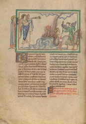 Die fünfte Posaune: Der Engel der Zerstörung und die Heuschrecken